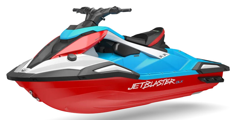 New 2027 Yamaha JetBlaster DLX 2-Up Torch Red / Cyan | Watercraft
