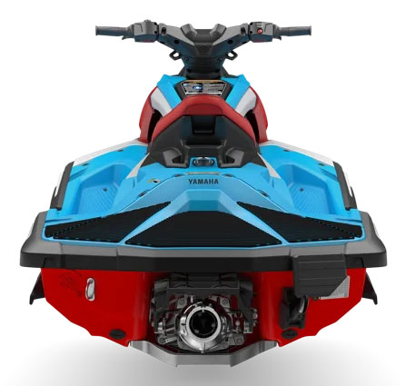 New 2027 Yamaha JetBlaster DLX 2-Up Torch Red / Cyan | Watercraft