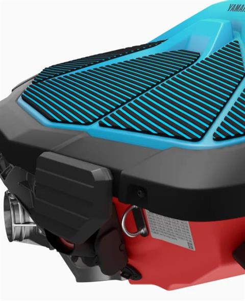 New 2027 Yamaha JetBlaster DLX 2-Up Torch Red / Cyan Watercraft