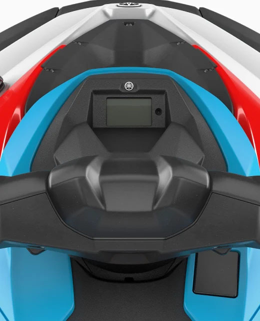 New 2027 Yamaha JetBlaster DLX 2-Up Torch Red / Cyan | Watercraft