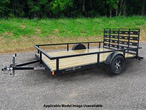 2025 Yacht Club Tandem Axle Steel Utility Trailers in Findlay, Ohio