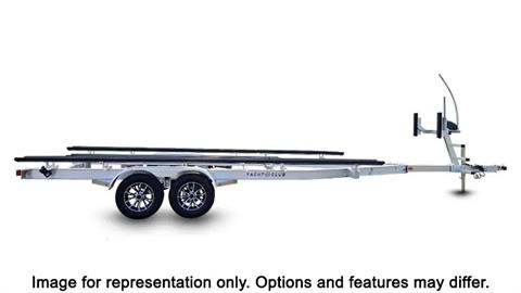 2026 Yacht Club Tandem Axle Aluminum PBDA Series Pontoon Trailers in Findlay, Ohio
