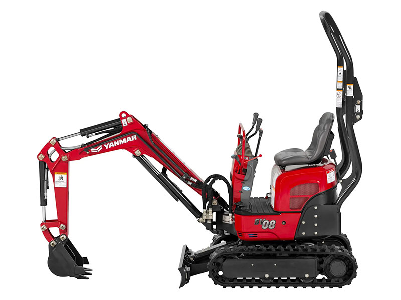New 2024 Yanmar SV08-1D Red | Excavators in Saint Johnsbury VT |