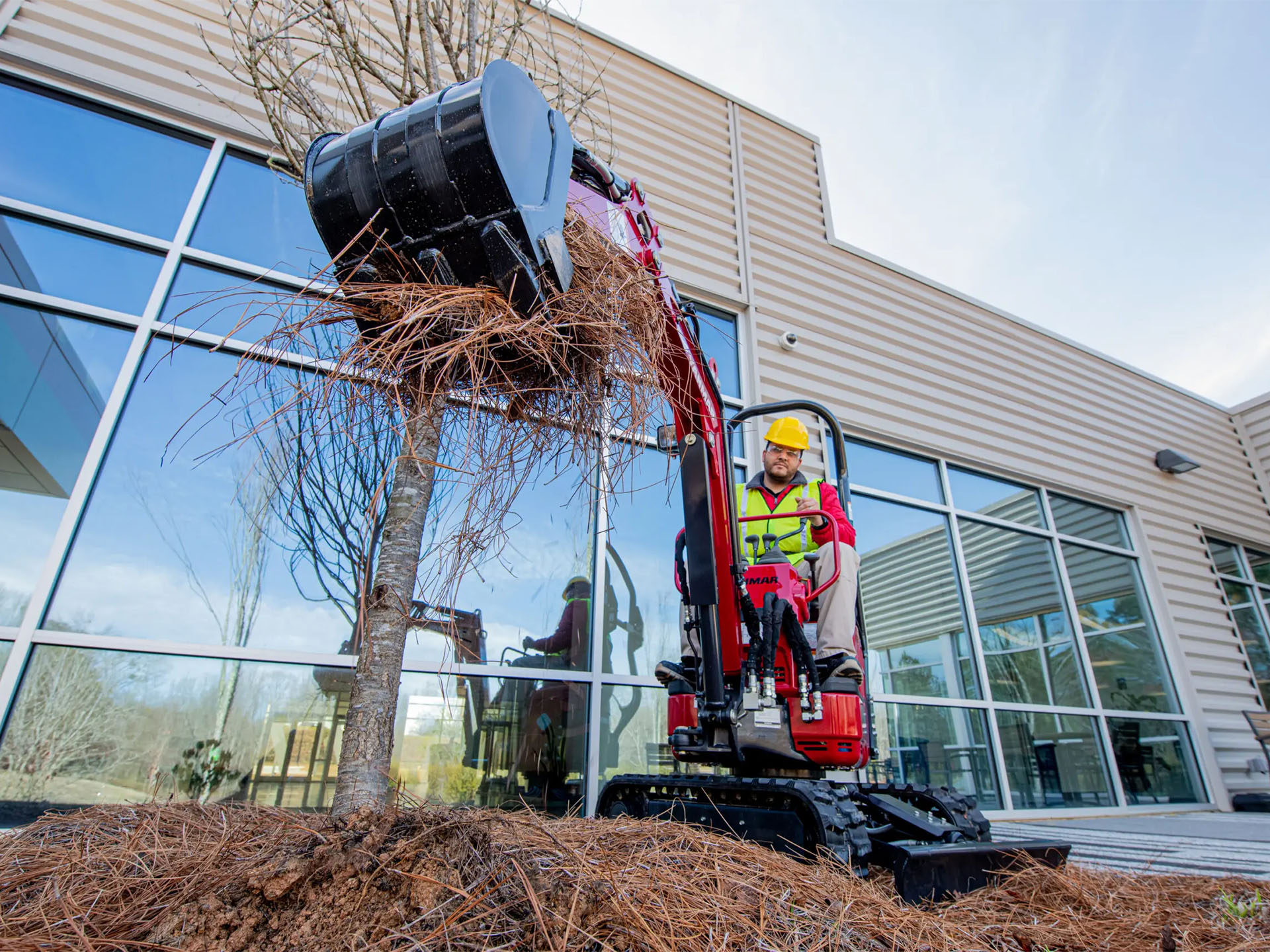 New 2024 Yanmar SV08-1D Red | Excavators in Saint Johnsbury VT |