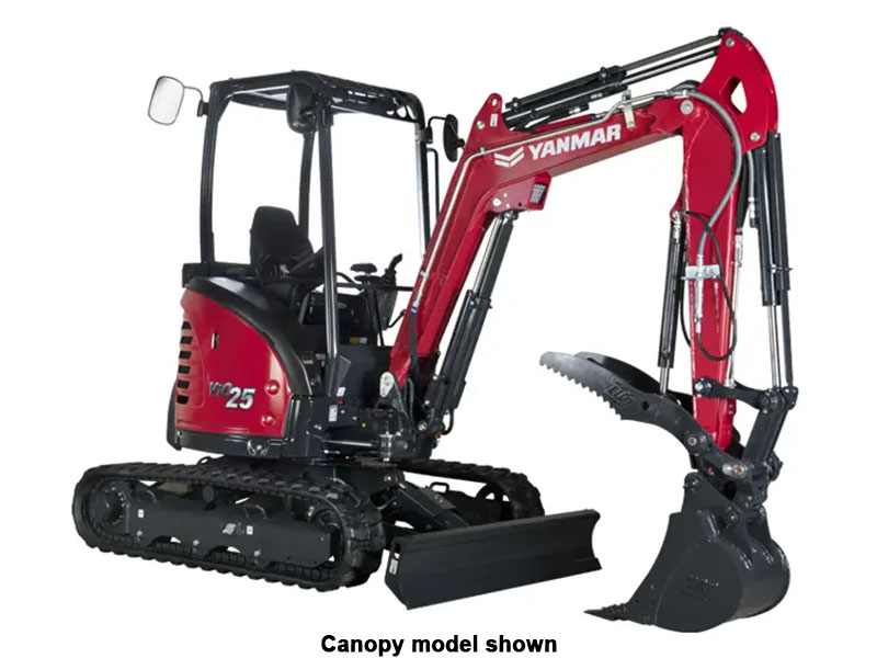 New 2024 Yanmar ViO25-6B Cabin Red | Excavators in Saint Johnsbury
