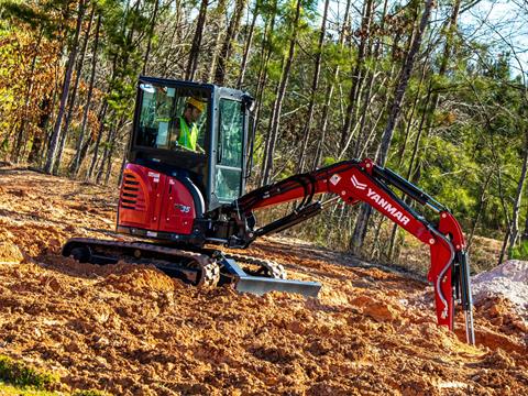 New 2024 Yanmar ViO35-6A Cabin Red | Excavators in Saint Johnsbury