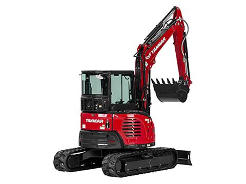 New 2024 Yanmar ViO55-6A Cabin Red | Excavators in Saint Johnsbury