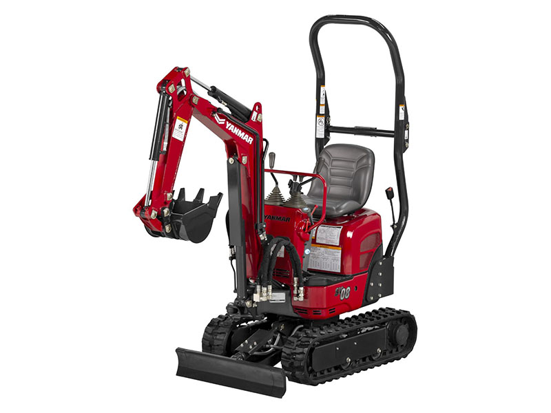 New 2025 Yanmar SV08-1D Red | Excavators in Saint Johnsbury VT |
