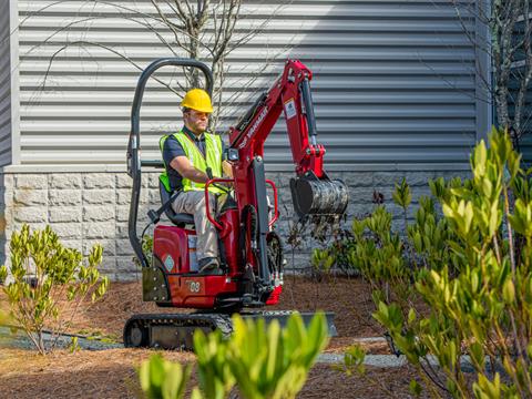 New 2025 Yanmar SV08-1D Red | Excavators in Saint Johnsbury VT |