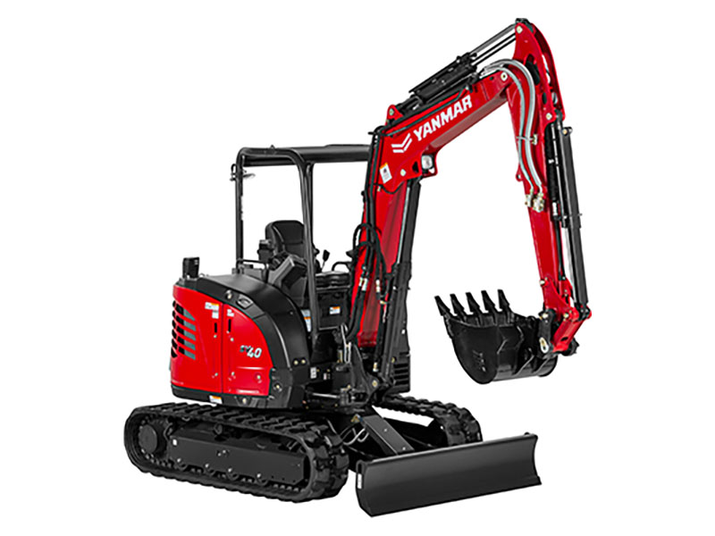 New 2025 Yanmar SV40 Canopy, Knoxville TN | Specs, Price, Photos | Red