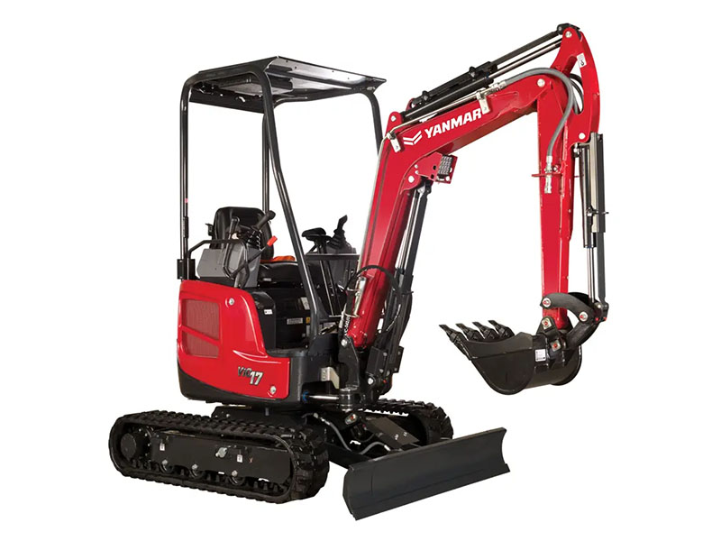 New 2025 Yanmar ViO17-1E Red | Excavators in Saint Johnsbury VT |