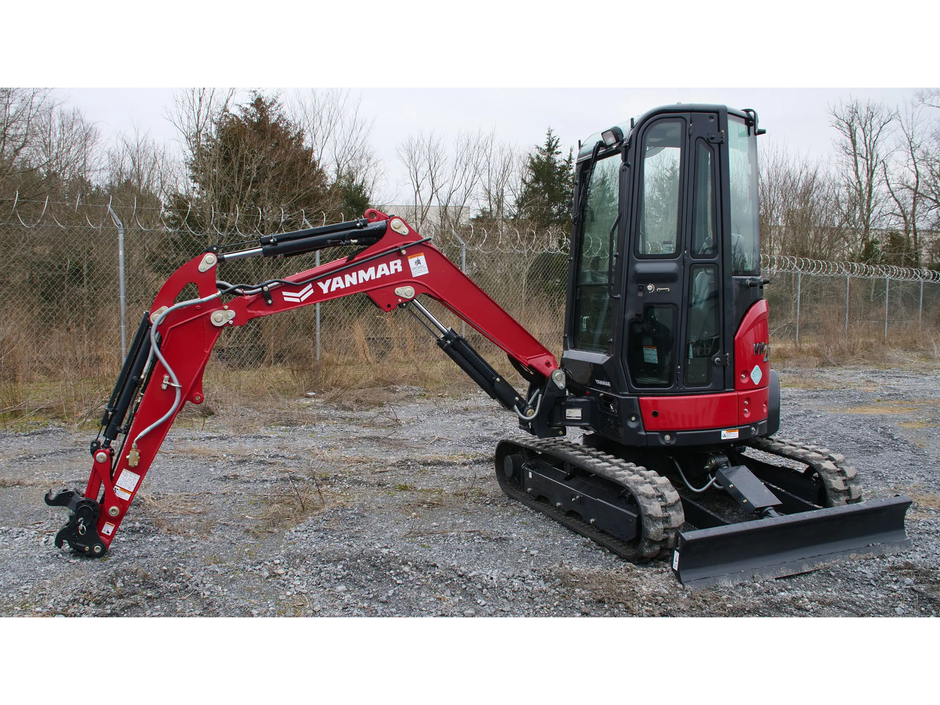 New 2025 Yanmar ViO25-6B Cabin Red | Excavators in Saint Johnsbury