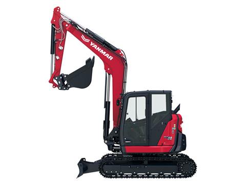 New 2025 Yanmar ViO80-7 Cab Rubber Track Red | Excavators in Saint