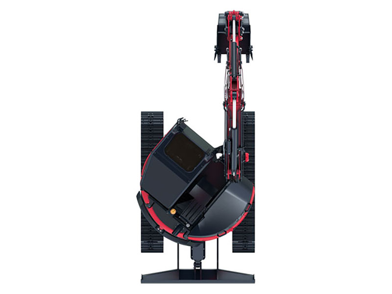New 2025 Yanmar ViO80-7 Cab Steel Track Red | Excavators in Saint