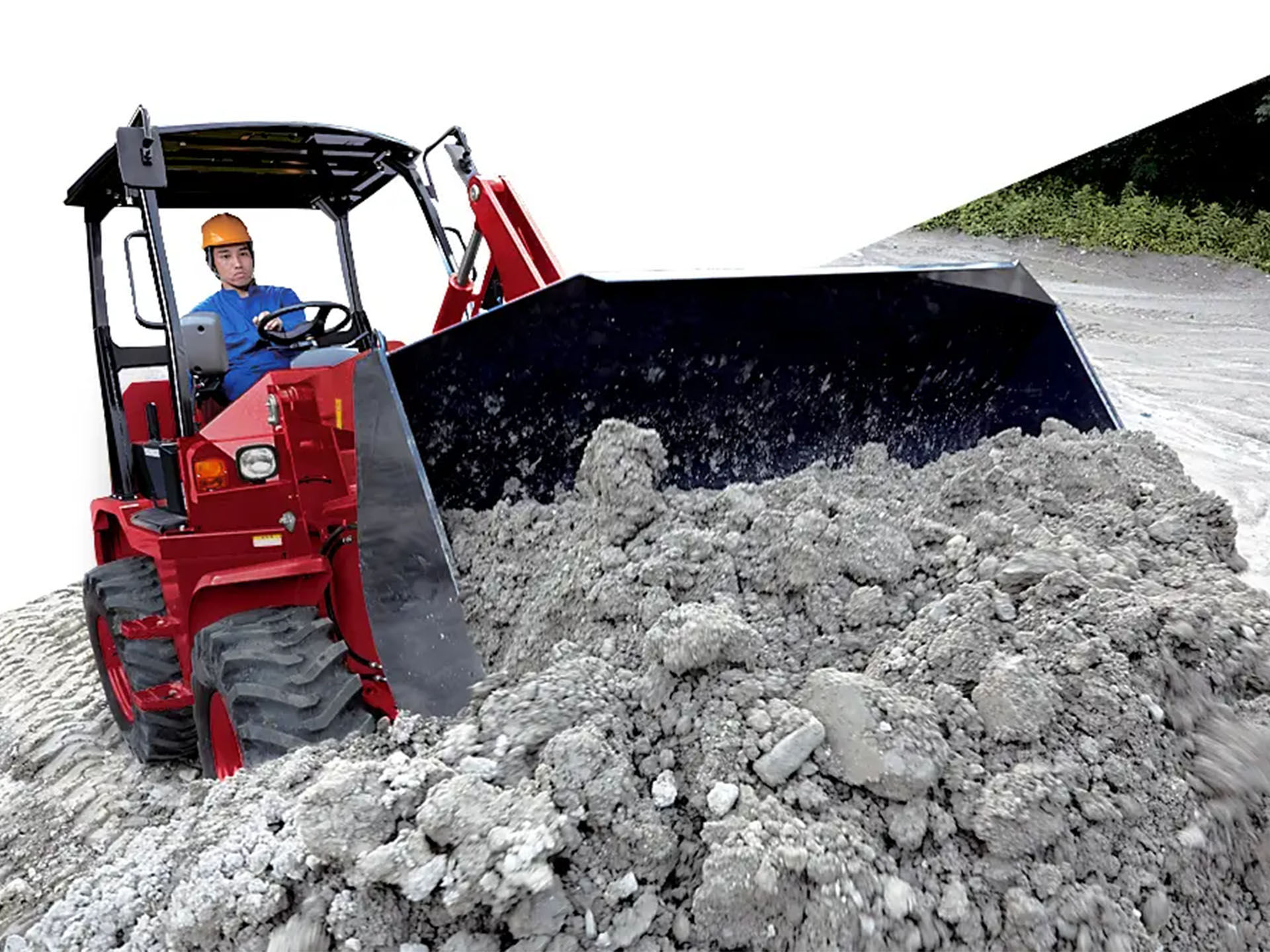 Red Loader Install New 2024 Yanmar V4-7 Canopy Red | Loaders in Saint Johnsbury VT
