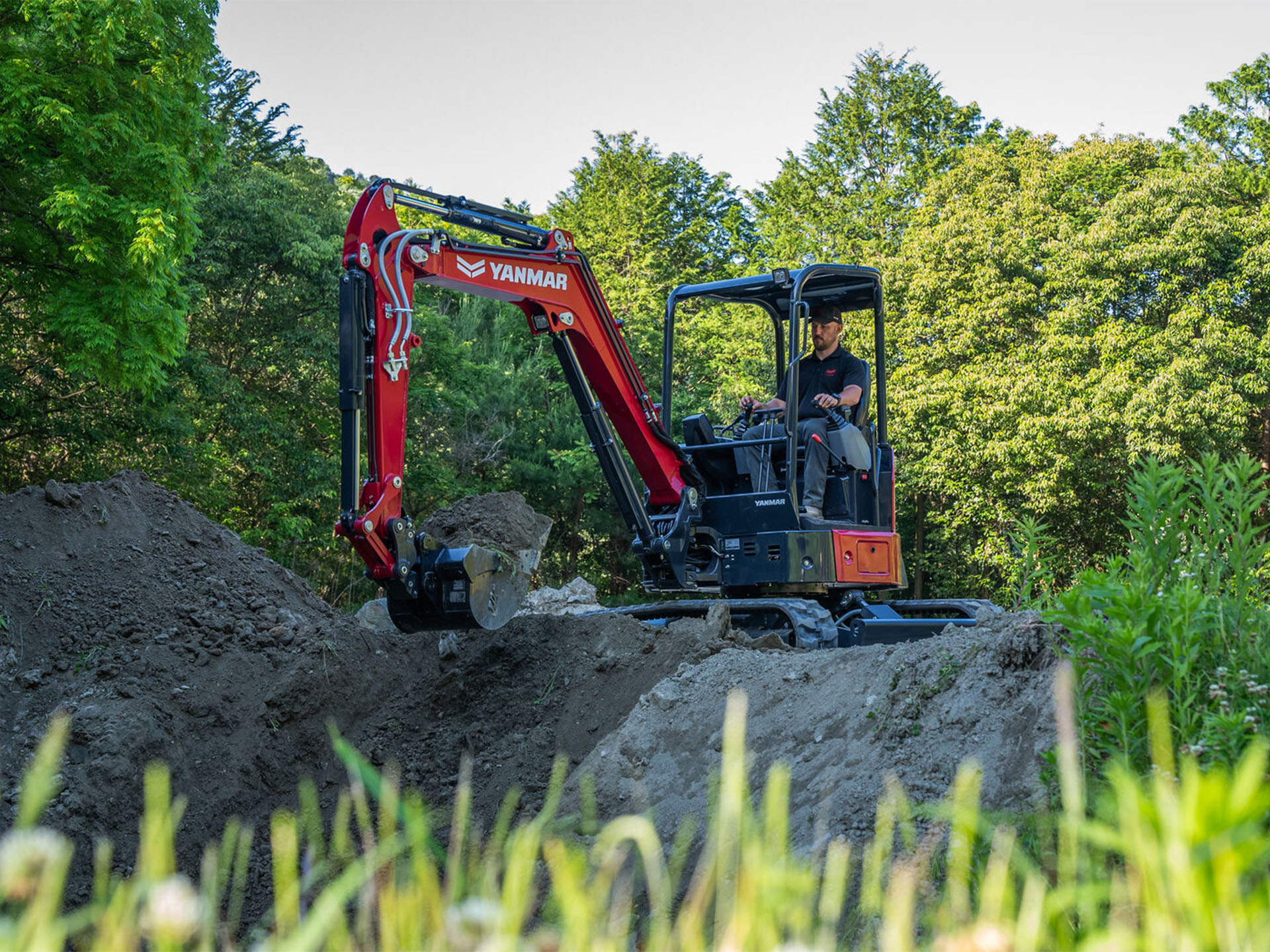 YANMAR ViC35 エクスカベーター 1/22スケール YANMAR ViC35 1/22スケール Excavator ショベルカー - メルカリ