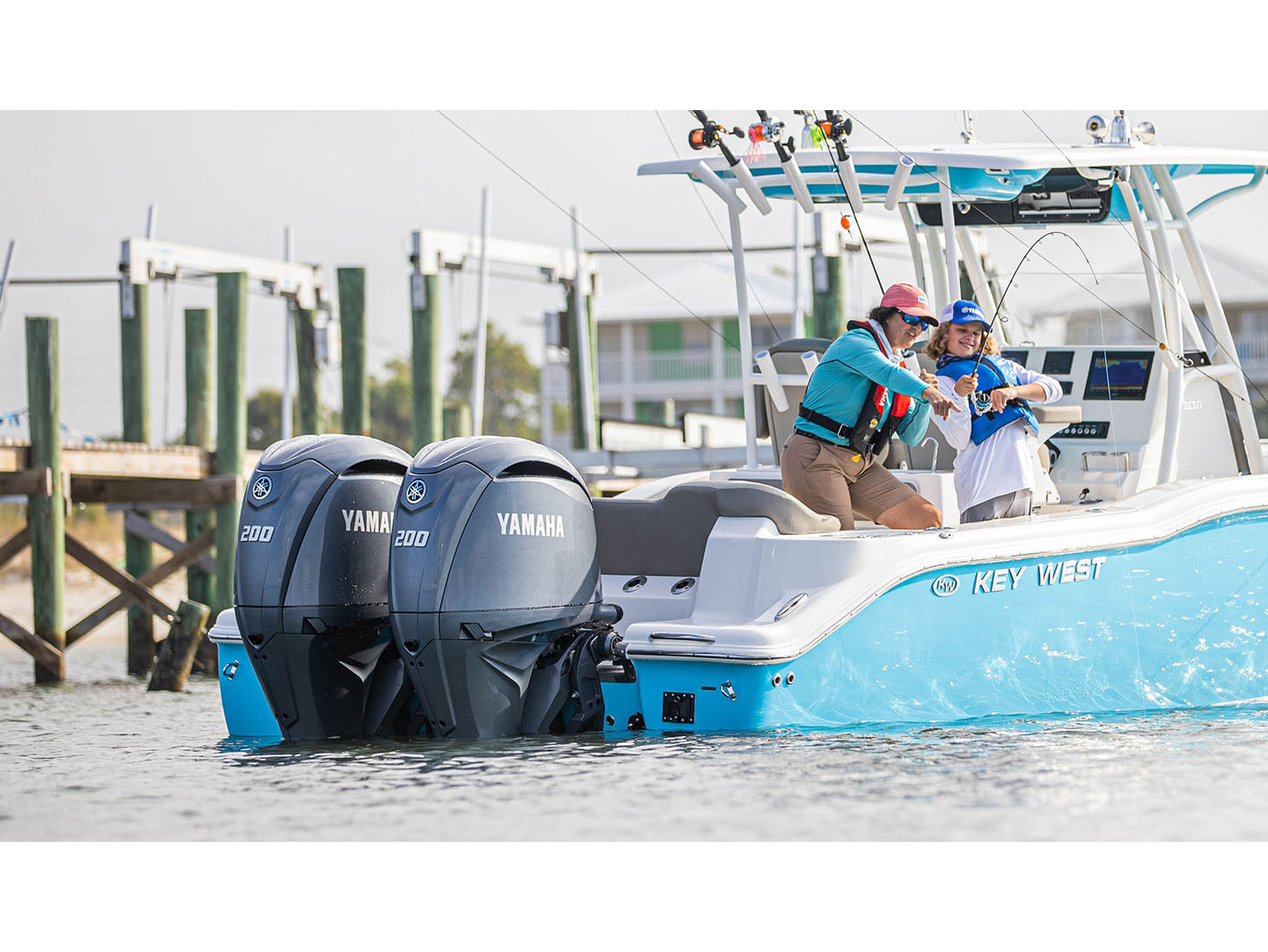 Yamaha F200 In-Line 4 25 in. Mechanical in Pine Bluff, Arkansas - Photo 8