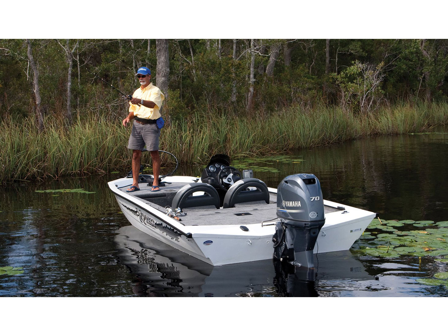 Yamaha F70 Midrange 20 in. Mechanical in Pine Bluff, Arkansas - Photo 12