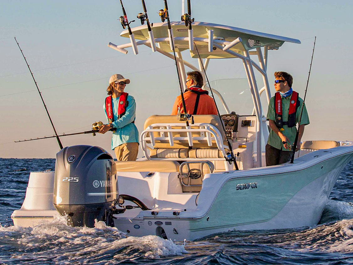Yamaha F250 4.2L V6 Offshore 25 in. Mechanical in Pine Bluff, Arkansas - Photo 6