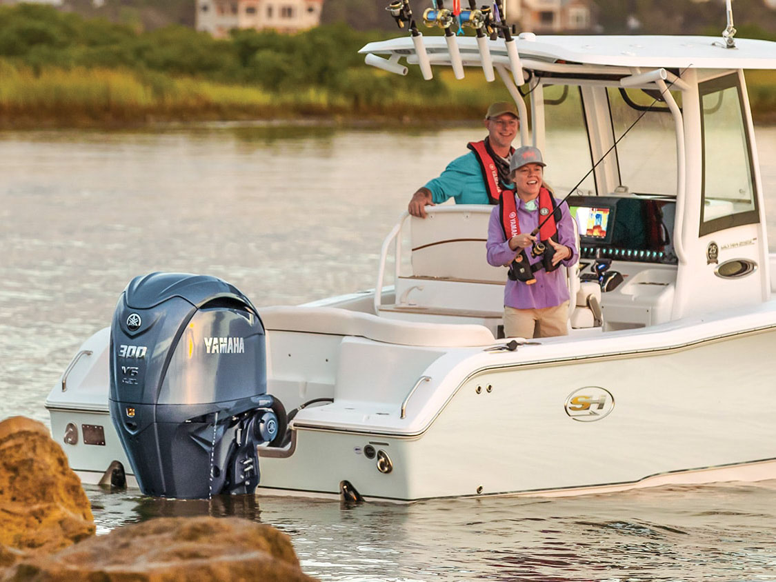 Yamaha F300 4.2L V6 Offshore 25 in. Mechanical Counter Rotation in Pine Bluff, Arkansas - Photo 6